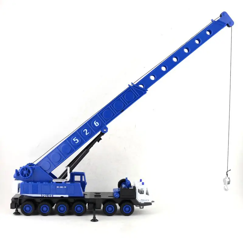 

high simulation alloy engineering vehicle model,1:60 alloy Heavy crane,fire crane model,strong truck,free shipping