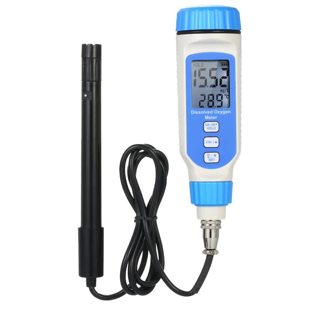 

SMART SENSOR Digital Portable Dissolved Oxygen Detector Meter DO Pen Type Water Quality Tester Dissolved Oxygen Analyzer