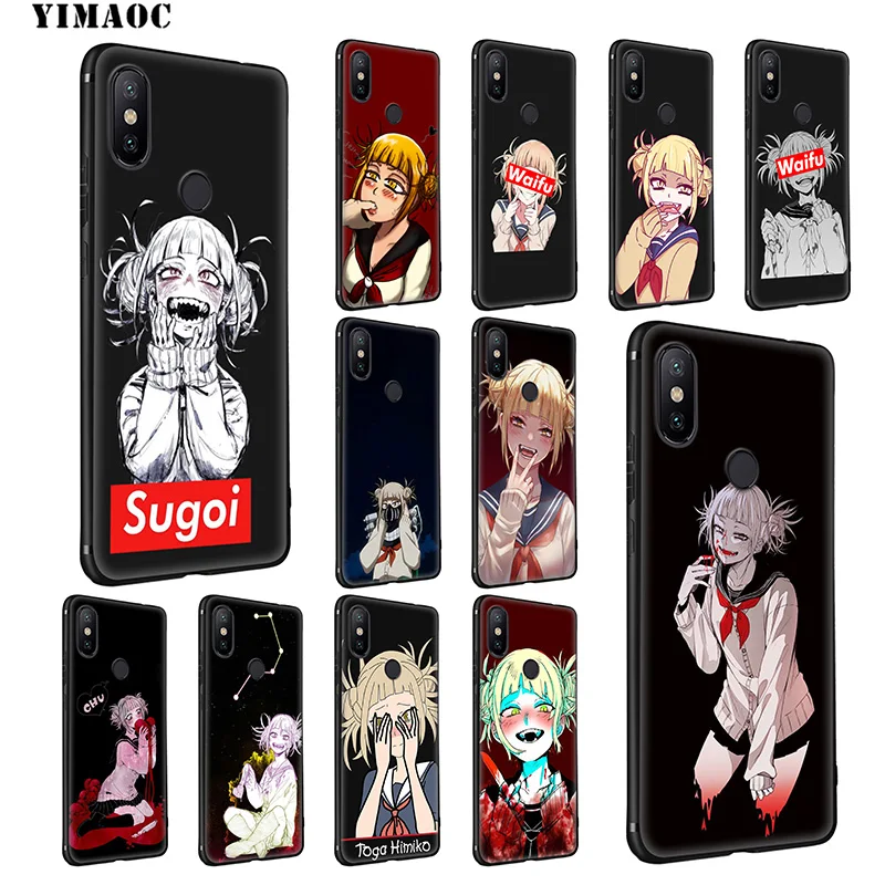 YIMAOC Himiko Toga Bnha Waifu Soft Silicone Case for Xiaomi Redmi 7A Note 7 6 6A 5 4 4X 4A 5A S2 Plus K20 Pro Lite |