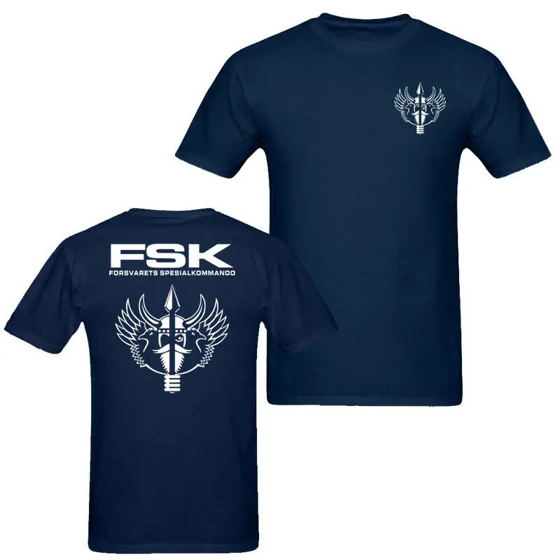 

2019 Fashion Double Side Norwegian Special Operation Forces Norwegian Men Women T Shirt Tee Unisex Tee