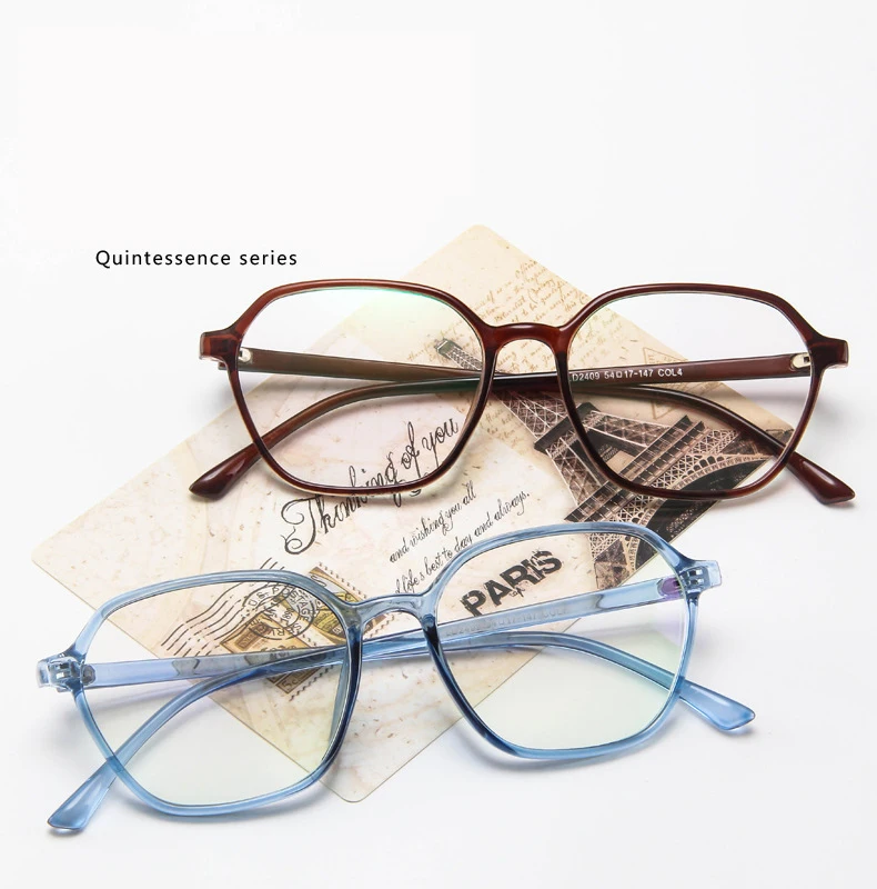 KOTTDO New Retro Glasses Frame Fashion Computer Glasses Frame Polygonal Glasses Frame Prescription Eye Glasses Frame Women