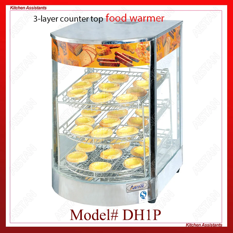 Dh1p Commercial Countertop Electric Stainless Steel Snack Bread