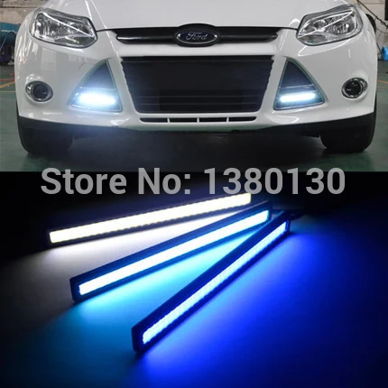 

DRL flexible led daytime running light waterproof DC12v External car styling led light bar light source parking led fog light