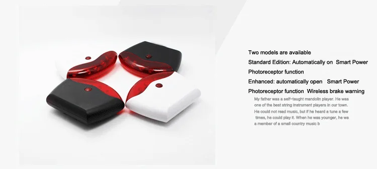 Discount MTB Bicycle Taillights Light Intelligent Induction UFO Wireless Fully Automatic Brake Waterproof Safety Warning Bike Light 5LED 12 Discount MTB Bicycle Taillights Light Intelligent Induction UFO Wireless Fully Automatic Brake Waterproof Safety Warning Bike Light 5LED 12