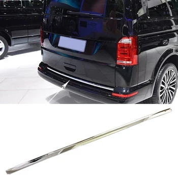 

For Volkswagen Transporter (T6) Caravelle 2017 2018 ABS Chrome Rear Trunk Tail Gate Bottom Decoration Trim 1pcs Car Styling