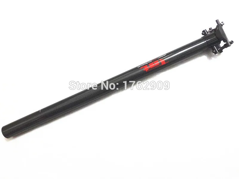 

New OEM mountain bike 3K full carbon seatposts lightest carbon bicycle seatpost use for Folding bicycle 33.9*580mm Free shipping