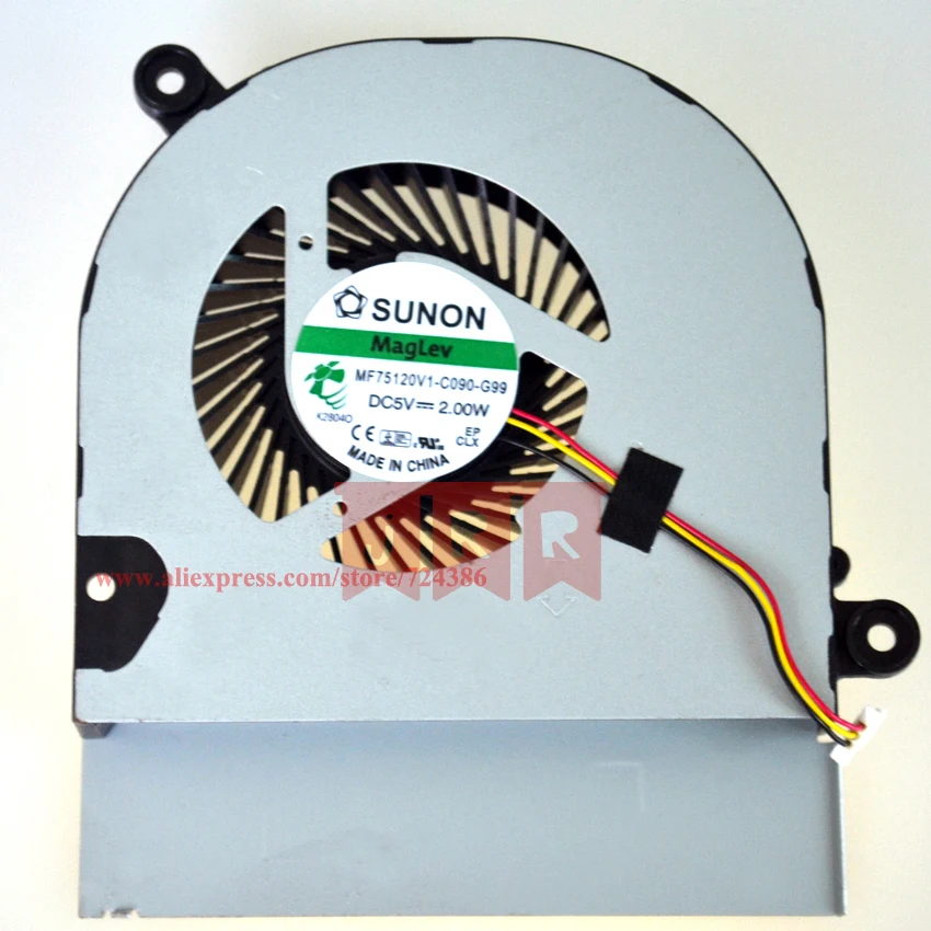 

100% Original And New Notebook CPU Cooler Fan For ASUS A45 A45vd A45V A85C A85 A85V K45 K45VM K45VD SUNON MF75090V1-C160-G99