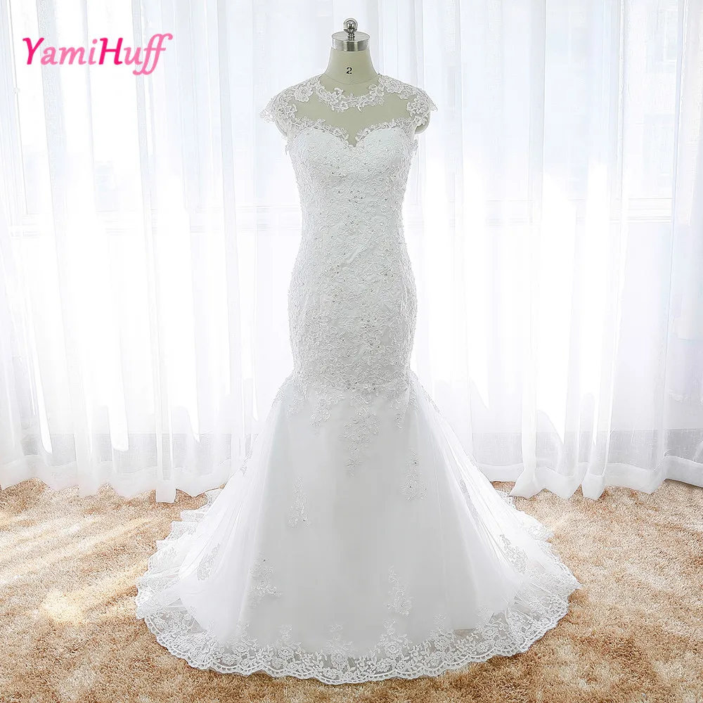romantic mermaid wedding dresses