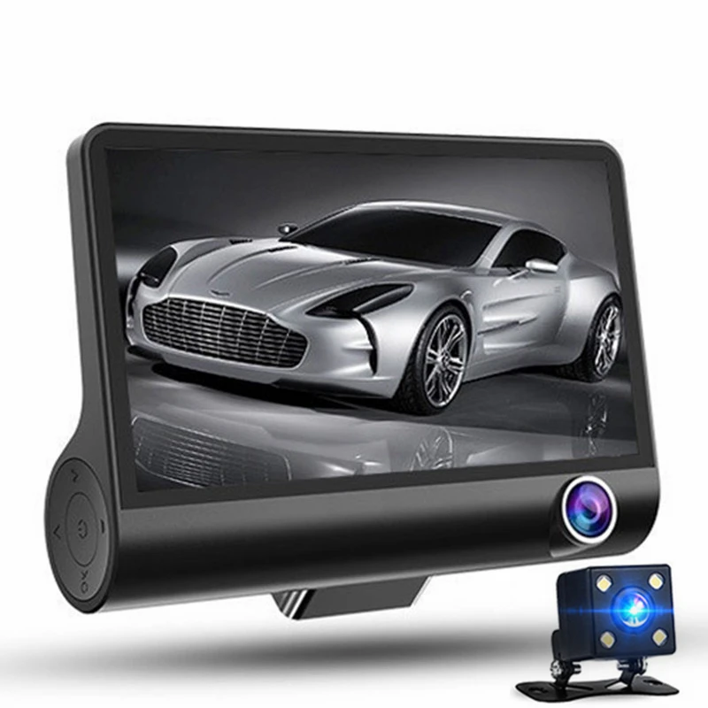 New 4" 3Lens DVR Dush Camera Car Outdoor and Indoor Video New 4" 3Lens DVR Dush Camera Car Outdoor and Indoor Video