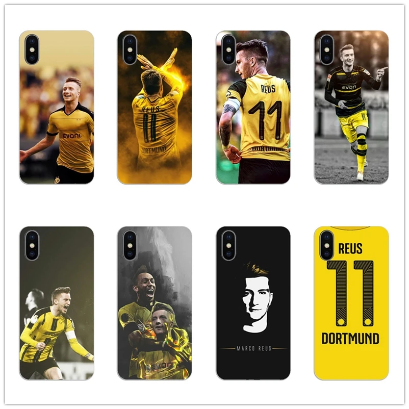 Dortmund Германия Марко Ройс мягкий чехол для телефона силиконовые ТПУ iphone 5 5S SE 6 S