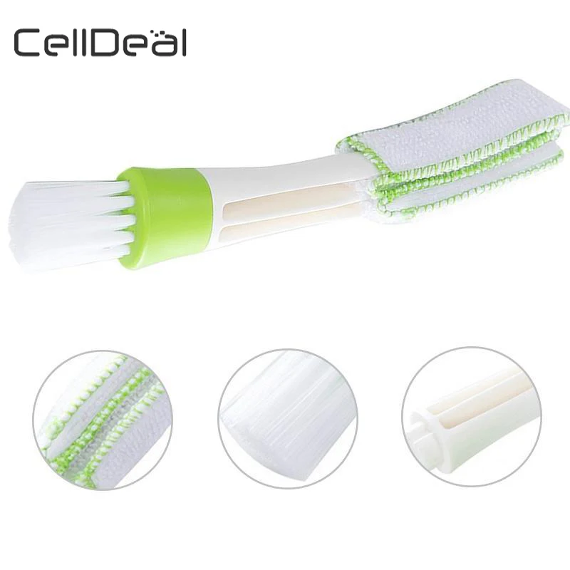 

Dirt Duster Brush Air Conditioning Vent Blinds Cleaning Brush for Series Part Accessories Hair Brush
