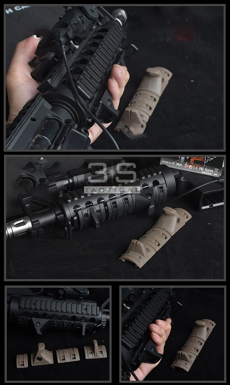 4 шт./компл. набор ручных стоп сигналов панель Picatinny Rail Cover Handguard Airsoft|Кронштейны и