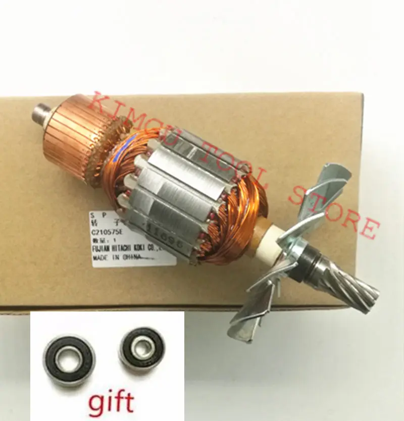 AC220 240V Armature Rotor Anchor Genuine Parts for HITACHI 360695E