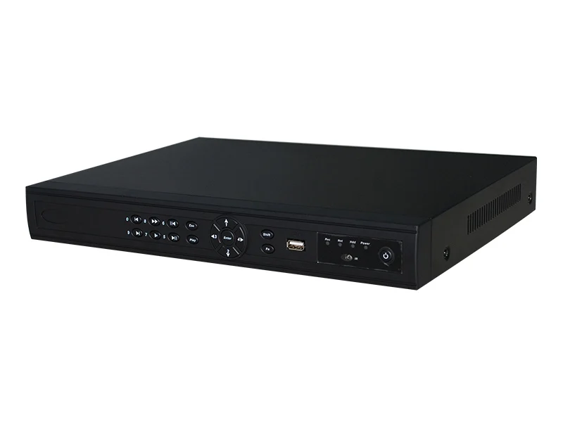 Lihmsek High-End 16 каналов NVR с 8 POE портами Ethernet цифровой видеорегистратор ONVIF Поддержка 1ch распознавание лица или 2chs анализ периметра