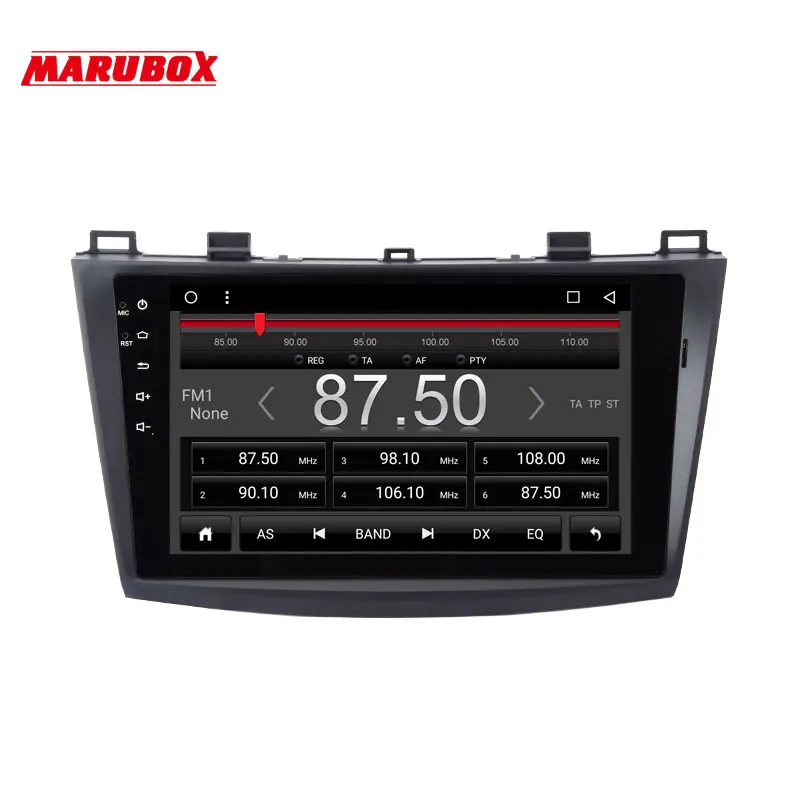 Marubox M9A702R16 Штатная магнитола для Mazda 3 Axella 2009 2013 Android 6.0.1 Четырехядерный QuadCore Allwinner R16