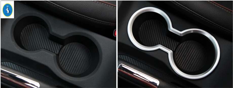 Yimaautotrims Auto Accessory Front Middle Water Cup Holder Frame Cover Trim 1 Piece ABS For Hyundai Creta IX25 2015 2016 2017 | Автомобили