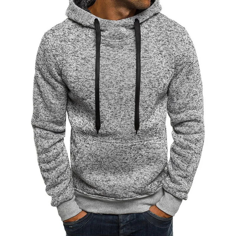 LASPERAL 2018 New Brand Sweatshirt Men Hoodies Winter