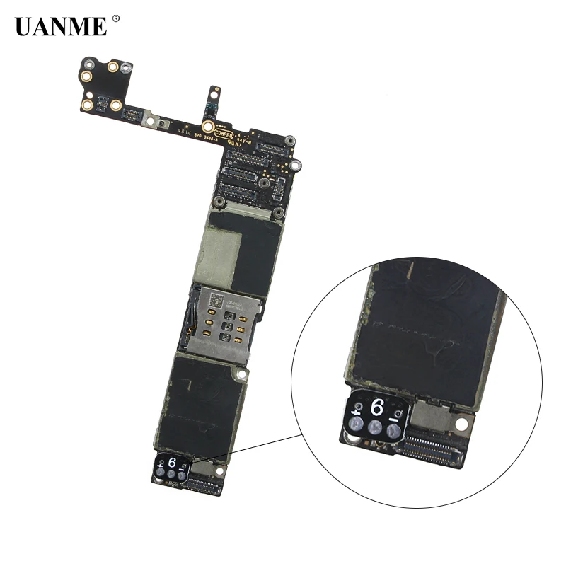 UANME DC источник питания телефон ток тест Conector доска для iPhone 5 5S SE 6G 6S Plus 7 7plus 8 8Plus X ремонт разъем инструменты