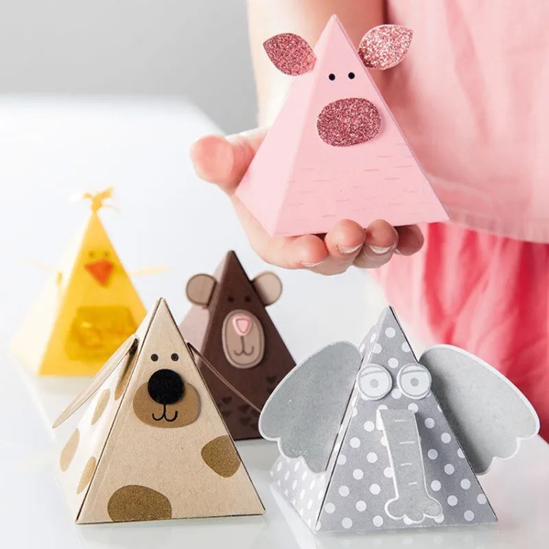 

Tent gift box Metal Cutting Dies Stencils for Scrapbooking DIY Photo Album Embossing Folder Paper Decorative Supplies