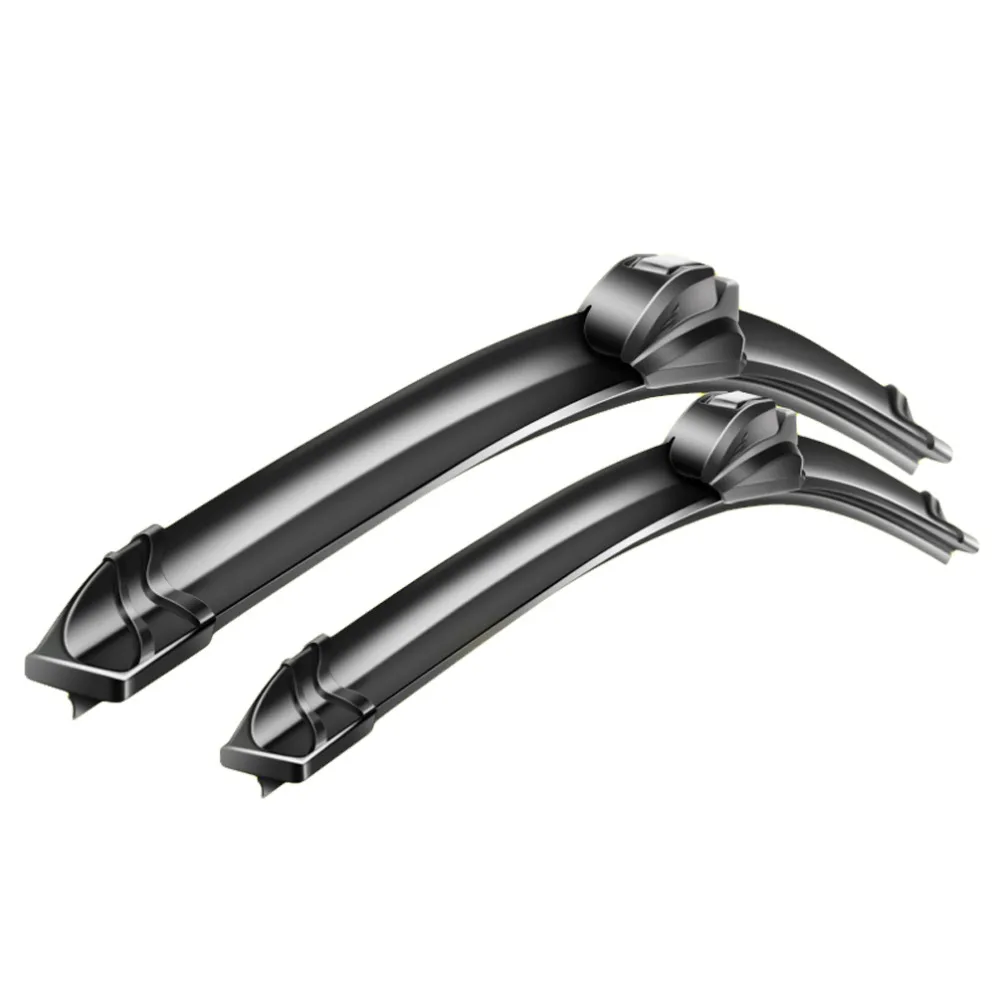 Premium Windshield Wiper Blade Water Repellency Materials Frameless Bracketless Silicone All
