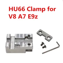 HU66 вспомогательный ключевой патрон ключ резак зажимы поддержки сократить как для Audi ключи для V8/A7/E9z ключи от машины резки [один комплект]
