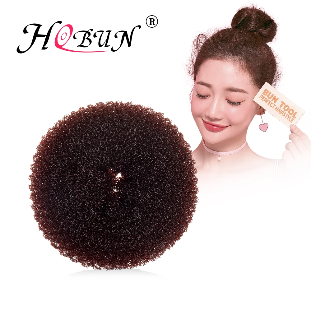 HOBUN New hair bun donut maker Braiders tools for women girl donuts haar hairstyling french hair braiding tool 12 Size 20CM