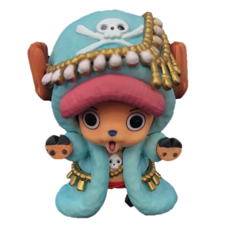 

Anime Doll Fourieen One Piece Tony Tony Chopper PVC Action Figure Toy 20th Anniversary Collection Model Christmas Gift For kids