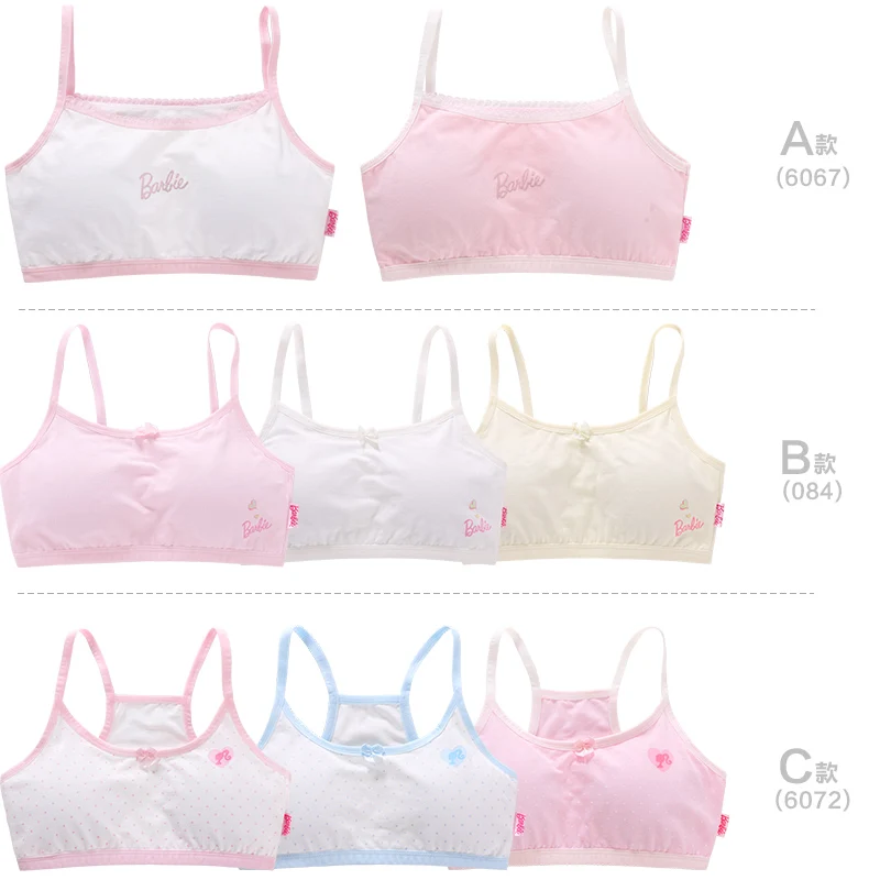Hot sale Child Sports Bra Kids Thin Cup Young Girl Bra Cotton Intimates Girls Lingerie Underwear Teenage Bra For Children