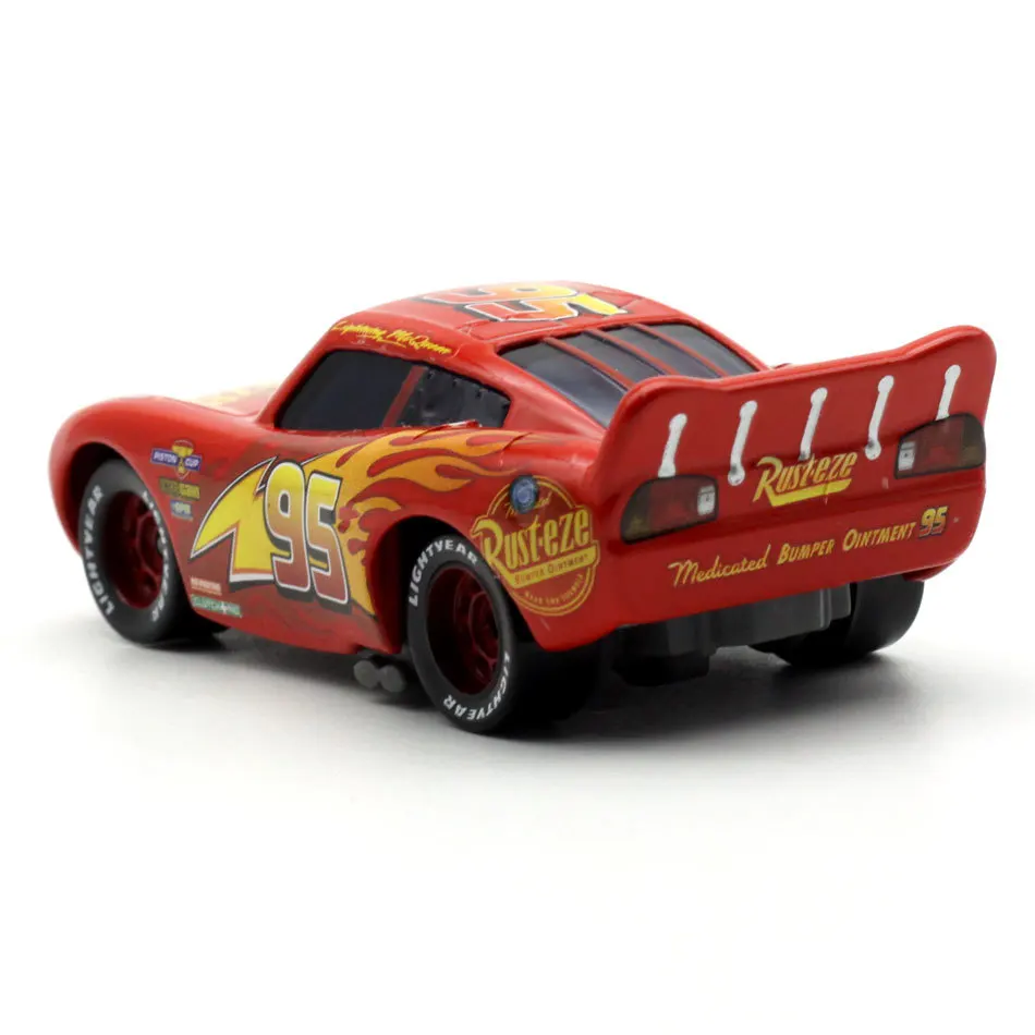 Disney Pixar Cars 3 Lightning McQueen Mater Jackson Storm Ramirez 1:55 литье под давлением металлический сплав модель 27 стиль игрушка автомобиль подарок для детей
