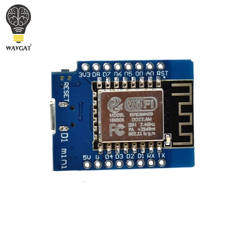 D1 Mini ESP8266 ESP-12 ESP-12F CH340G CH340 V2 USB WeMos wifi макетная плата D1 Mini NodeMCU Lua IOT плата 3,3 В с контактами