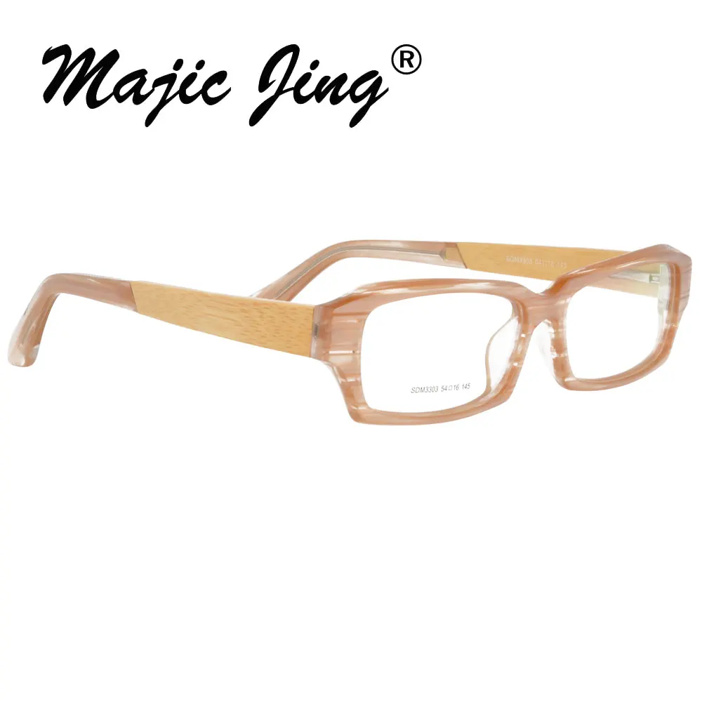 Магия Jing ацетат очки по рецепту Близорукость очки RX оптические оправы для мужчин SDM3303