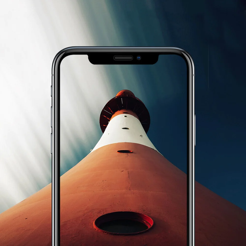 Защитное стекло TOMKAS для iPhone X XS Max XR закаленное защиты экрана 7 8 6 6S Plus 5 SE