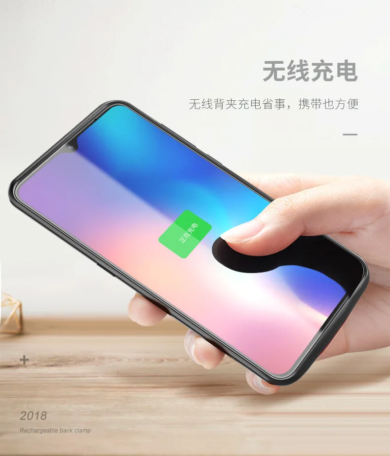 Egeedigi тонкий ударопрочный чехол для заряда батареи для Xiaomi Mi 9/9 Se power Case power Bank Высокая емкость батарея задняя крышка чехол