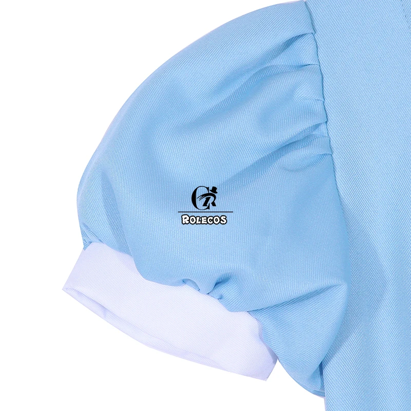 ROLECOS/костюм для косплея Питера Пэна Венди синее платье девочек праздничное