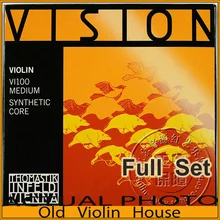 Thomastik Vision (VI100)4/4 Violin Strings Set – Medium, full set,made in Austria ,Free shipping