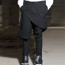 27-44Big ярдов Мужская trousers2018 большой ярдов мужская осень мужской тонкий повседневные штаны конус Штаны шаровары мужской загрузки вырезать джинсы брюки