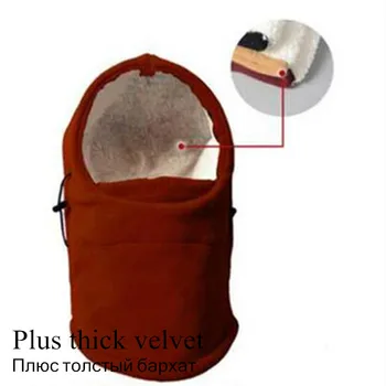 

Winter Snow Ski Cap Skull Men Women Bandana Neck Warm Windproof Balaclava Cycling Snowboard Hiking Plus Thick Hat CS Game Mask