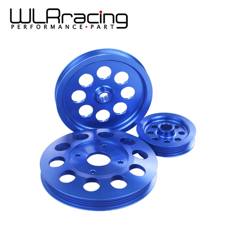 

WLR RACING - Light weight crank pulley New FOR Nissan GTR BNR32 RB26DETT RB20 / RB25 Underdrive Light weight crank pulley 6871