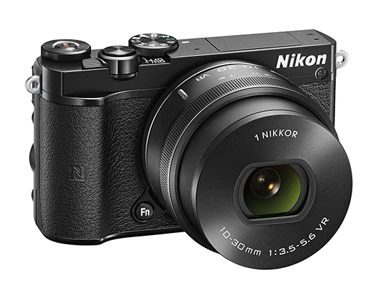 Nikon 1 J5 беззеркальная цифровая камера с объективом 10-30 мм PD-ZOOM - Цвет: Black