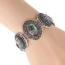 2019 pulseras bohemias étnicas de moda brazaletes para mujeres conchas naturales Vintage playa Boho enlace ajustable Femme pulsera regalos