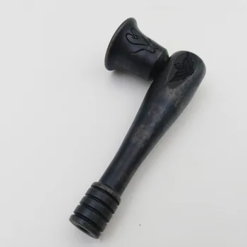 

Fashion Smok Carved Wood Pipes Portable Creative Smoking Pipe Herb Tobacco Pipe Narguile Smoke Cigarette Holder Mouthpiece BY028