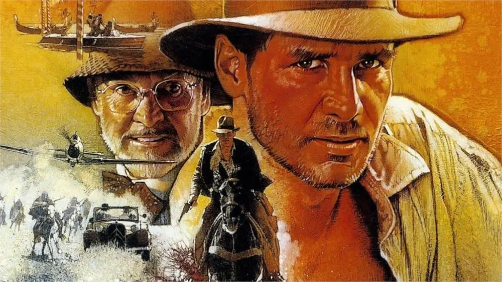 INDIANA JONES Film Poster Giclee CANVAS Wall Art Print *Choose your size