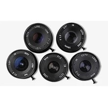 cctv lens f1.2 for cctv camera 8mm iris lens manual zoom CS interface monitoring camera lens