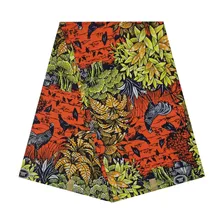 Африканский воск настоящий голландский печатных в отрез ткани набивной ситец высшего качества хлопок 6 ярдов Анкара горячая Распродажа для африканской женщины V-L 536