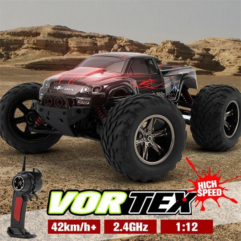 Abbyfrank Dirt Bike Kf S911 1:12 2wd игрушка монстр Трак Wl A969 A979 большое колесо мальчик подарок идея пульт дистанционного управления автомобиль радио управление led