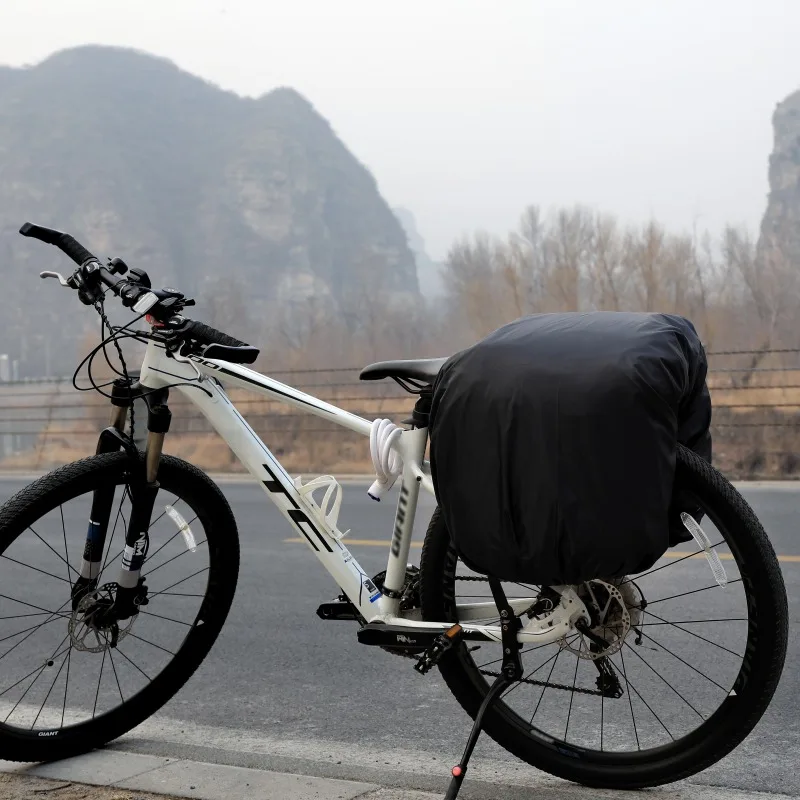 Mountain bike rain cover riding tail 