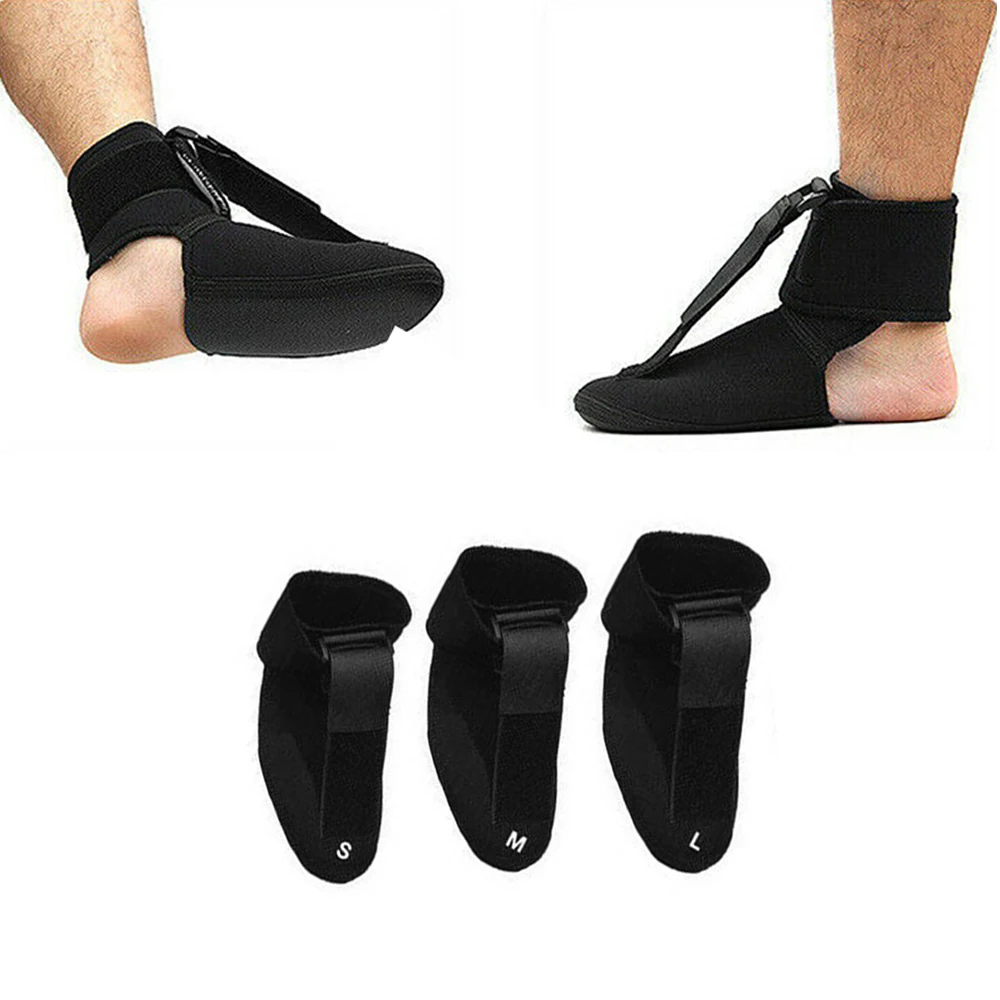  New Black Foot Up Ankle Brace Plantar Fasciitis Night Splint Elevator Dorsal Support Stabilizer Foo