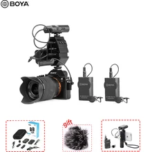Boya BY-WM4 MK II беспроводной Студийный конденсаторный микрофон Система петличный микрофон для интервью для iPhone Canon Nikon камера Smooth 4 Boya BY-WM4 MK II беспроводной Студийный конденсаторный микрофон Система петличный микрофон для интервью для iPhone Canon Nikon камера Smooth 4