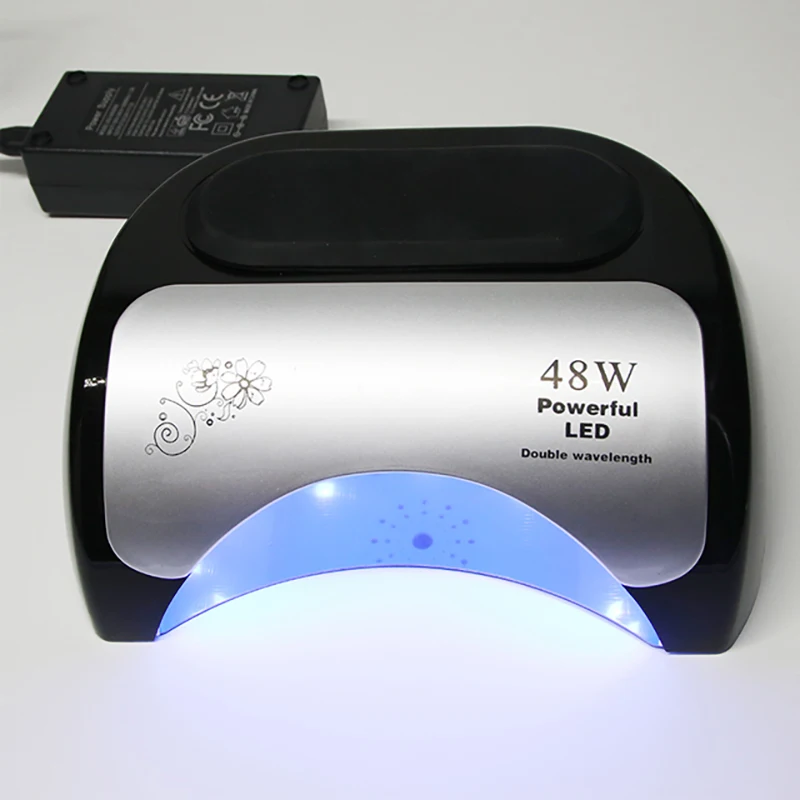 

Newest Used Nail Salon Equipment 48w UV Led Nail Lamp, lamp uv + ccfl led 48 w