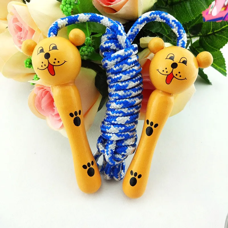 Children Cartoon Jumping Rope 2.1M Handled Jump Rope Standard Fitness Kids Outdoor Game Developmental Skip Skipping Rope Cord (8)